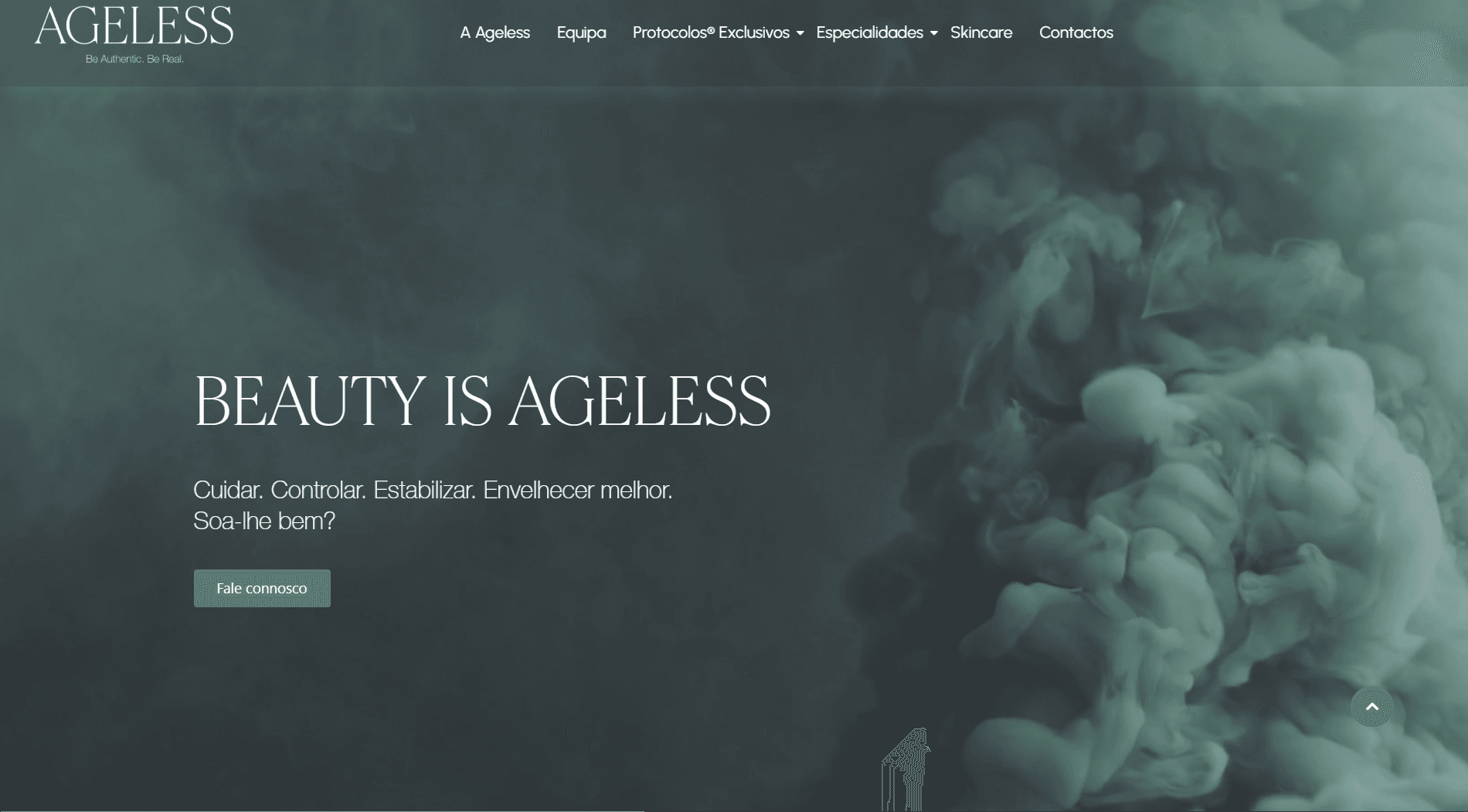 Ageless WordPress website screenshot